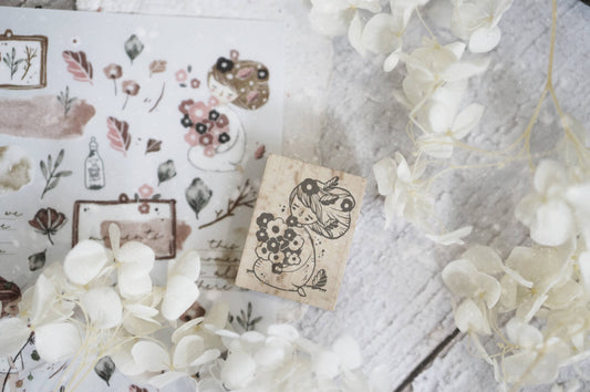 Black Milk Project Moment II Rubber Stamp | Flower