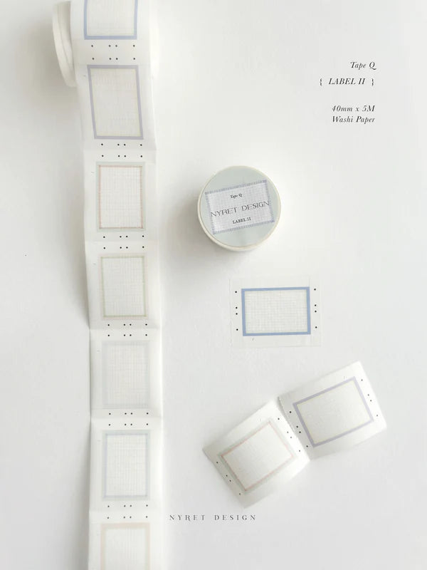 Nyret Vol. 11  [ One Day ] Washi Label / II