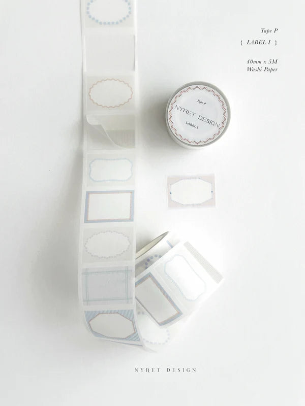 Nyret Vol. 11 [ One Day ] Washi Label / I