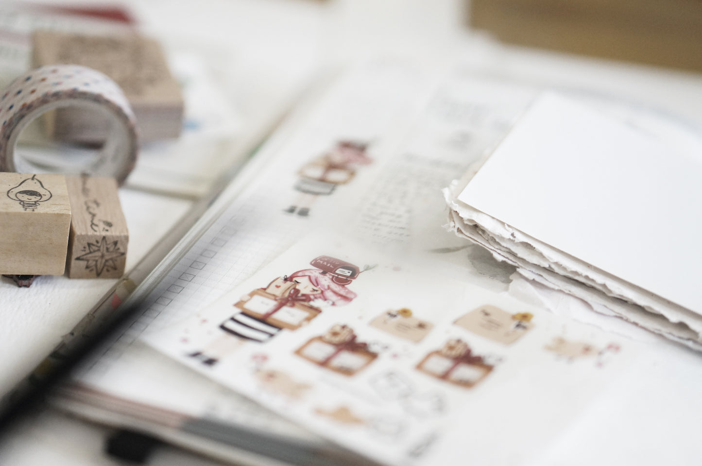 Black Milk Project Delivery Girl Mini Sticker