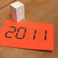 Mizushima Digital Number Rubber Stamp