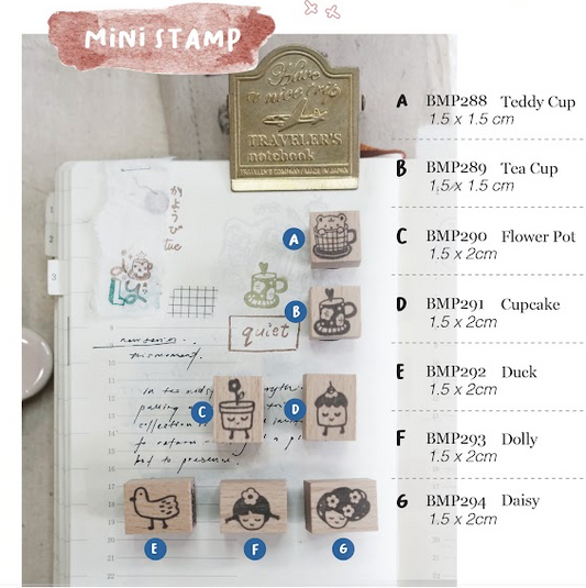 Black Milk Project This Moment Series Rubber Stamp / S