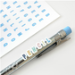 Organize a bit Alphabet Sticker Set / 4 Designs