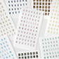 Organize a bit Alphabet Sticker Set / 4 Designs