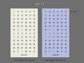 Organize a bit Date Sticker Set / 8 Styles