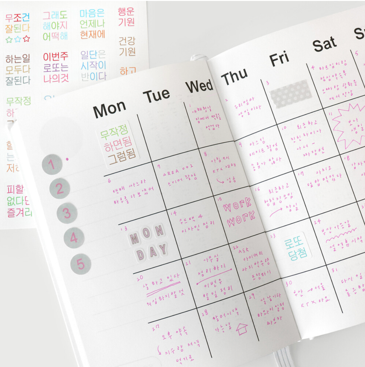 Organize a bit Good Luck Sticker