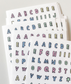 Scooty Studio Alphabet Sticker / Fruit Cereal