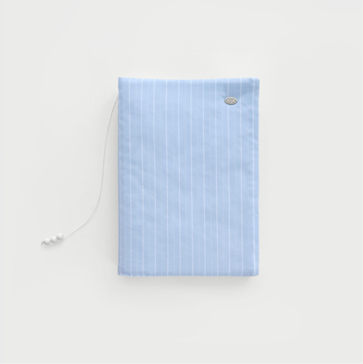 Organize a bit Blue Stripe Book Cover