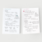 Organize a bit Wide Memo Pad / 4 Designs