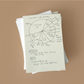 Organize a bit Wide Memo Pad / 4 Designs