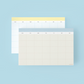 Organize a bit Monthly Memo Pad / 2 Designs