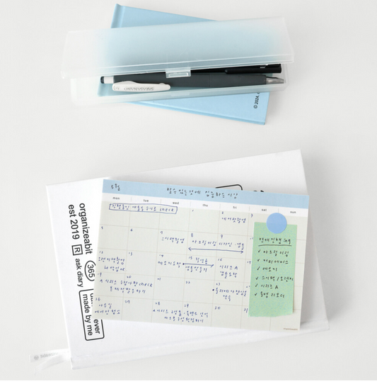 Organize a bit Monthly Memo Pad / 2 Designs