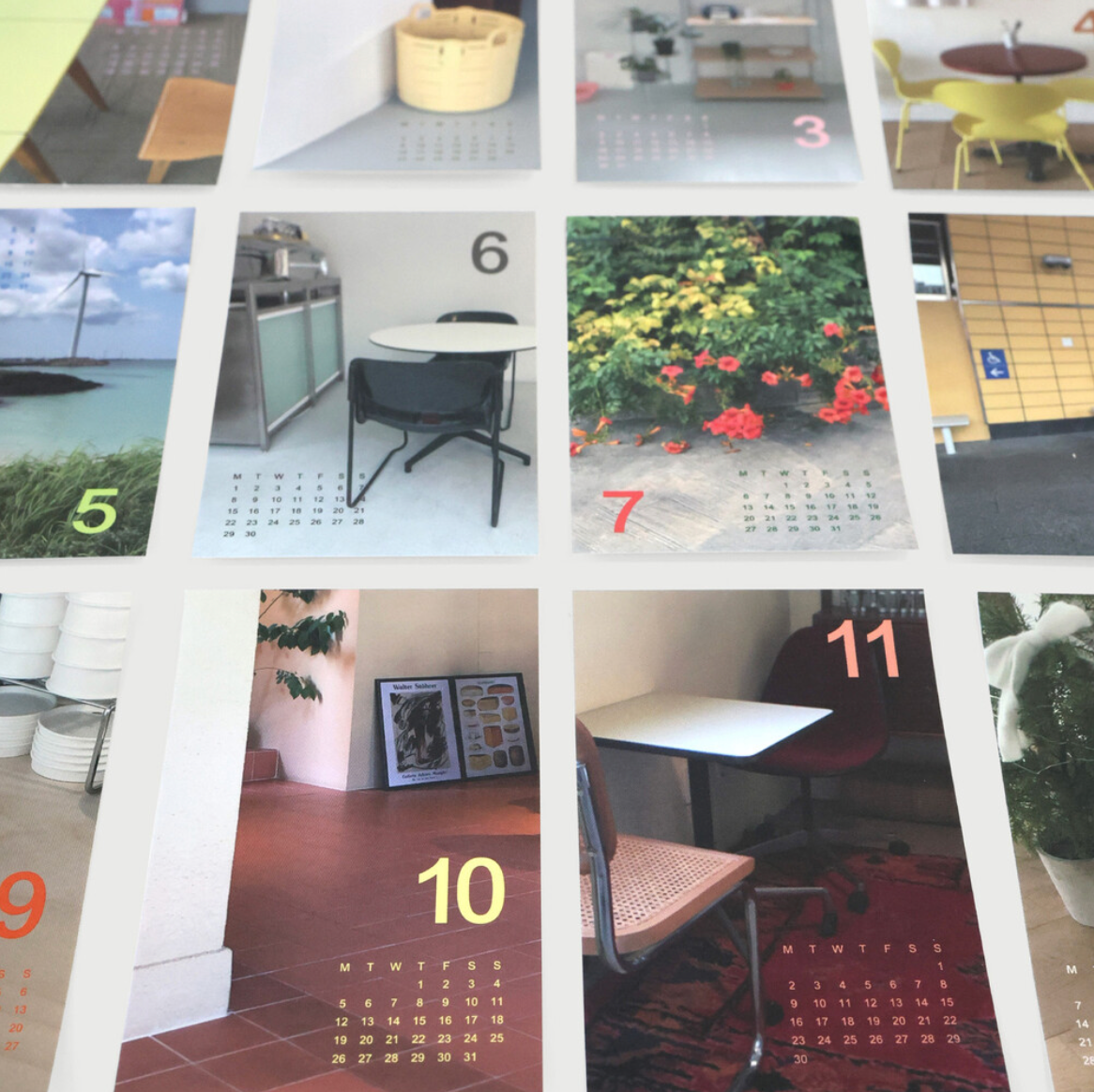Organize a bit 2026 Photo Dump Calendar Sticker Folder