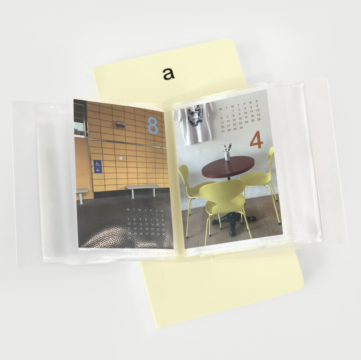 Organize a bit 2026 Photo Dump Calendar Sticker Folder
