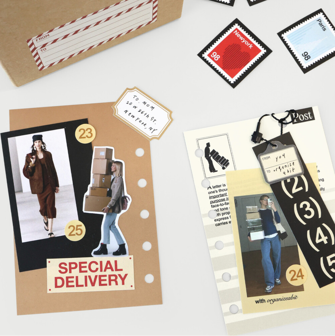 Organize a bit MAIL Deco Pack