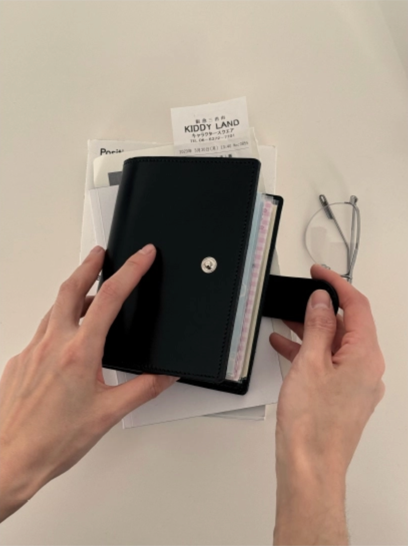Jeongo Innerside A7 Pocket Size Classic Leather Diary