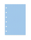 Jeongo Innerside 2026 NEW A7 Pocket Size Refill Paper / Baby Blue Dot