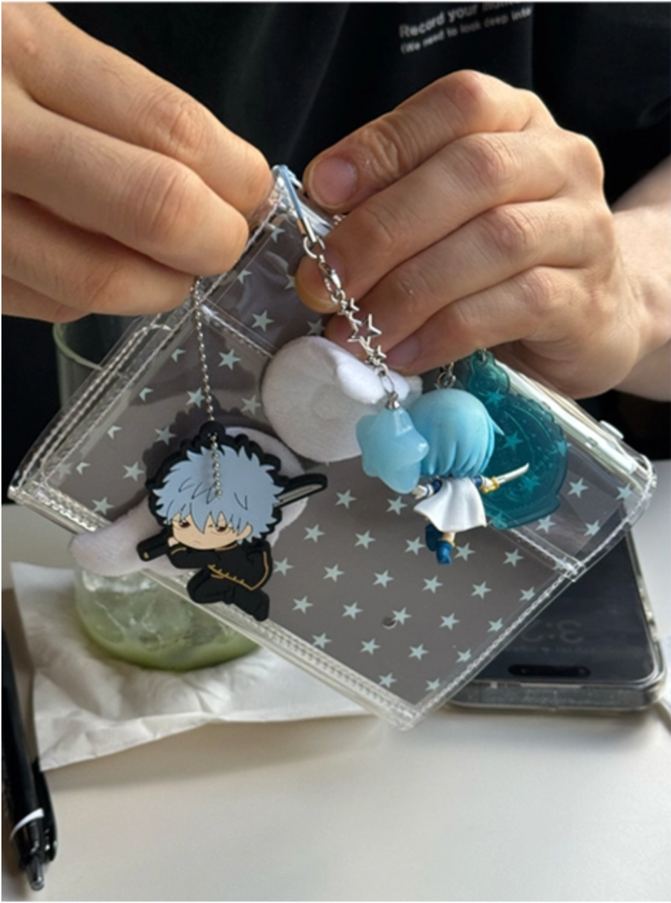 Jeongo Innerside Angel Wings A7 Pocket Size Clear PVC Diary / 2 Colors