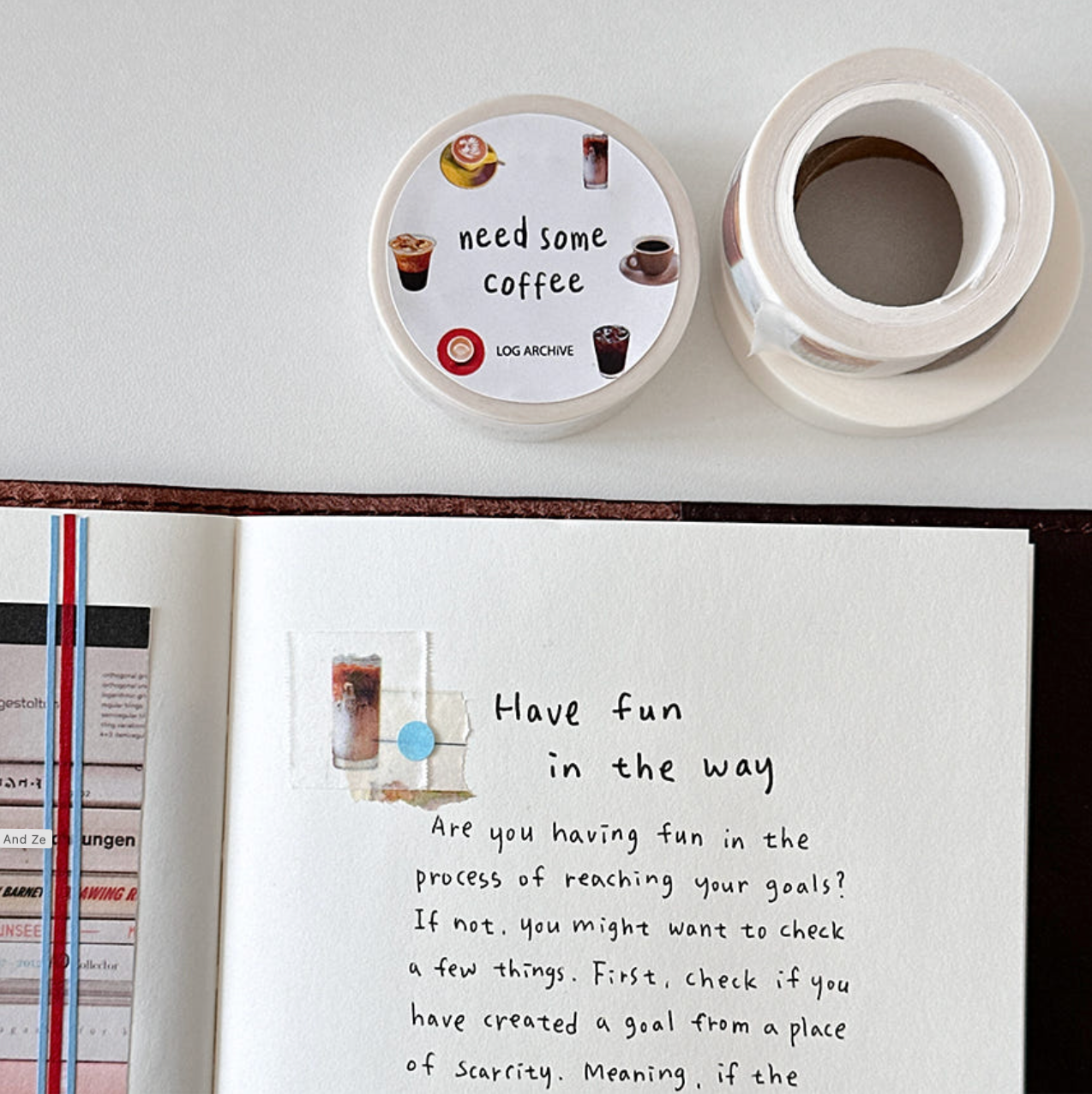 Log Archive Need Some Coffee Masking Tape
