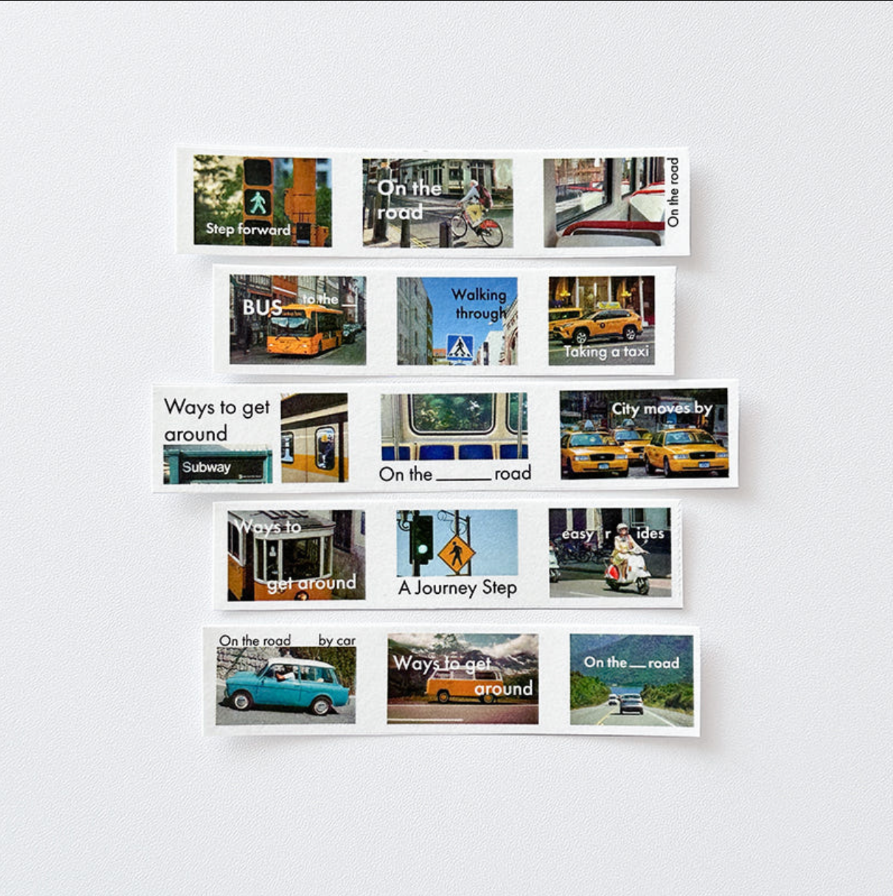 Log Archive On The Road Masking Tape