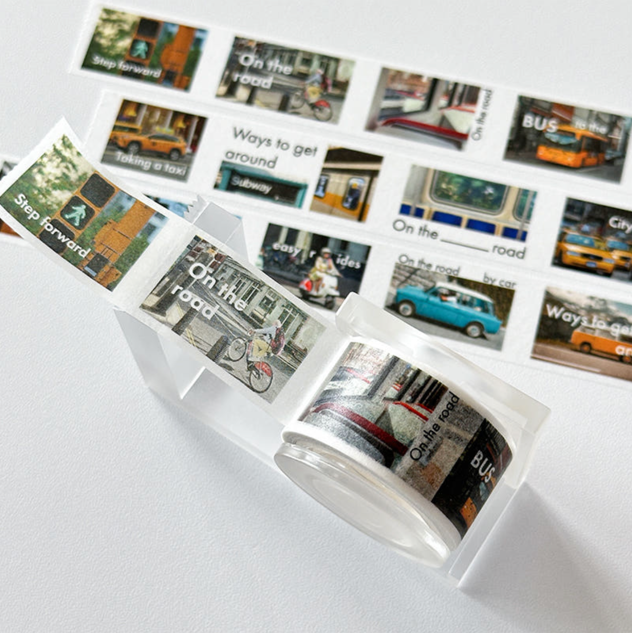 Log Archive On The Road Masking Tape