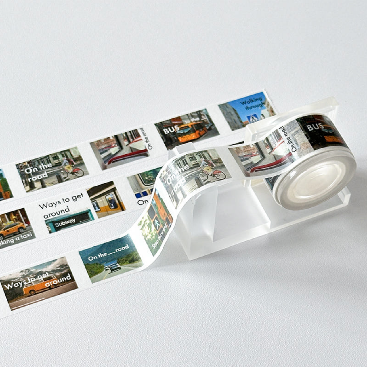 Log Archive On The Road Masking Tape