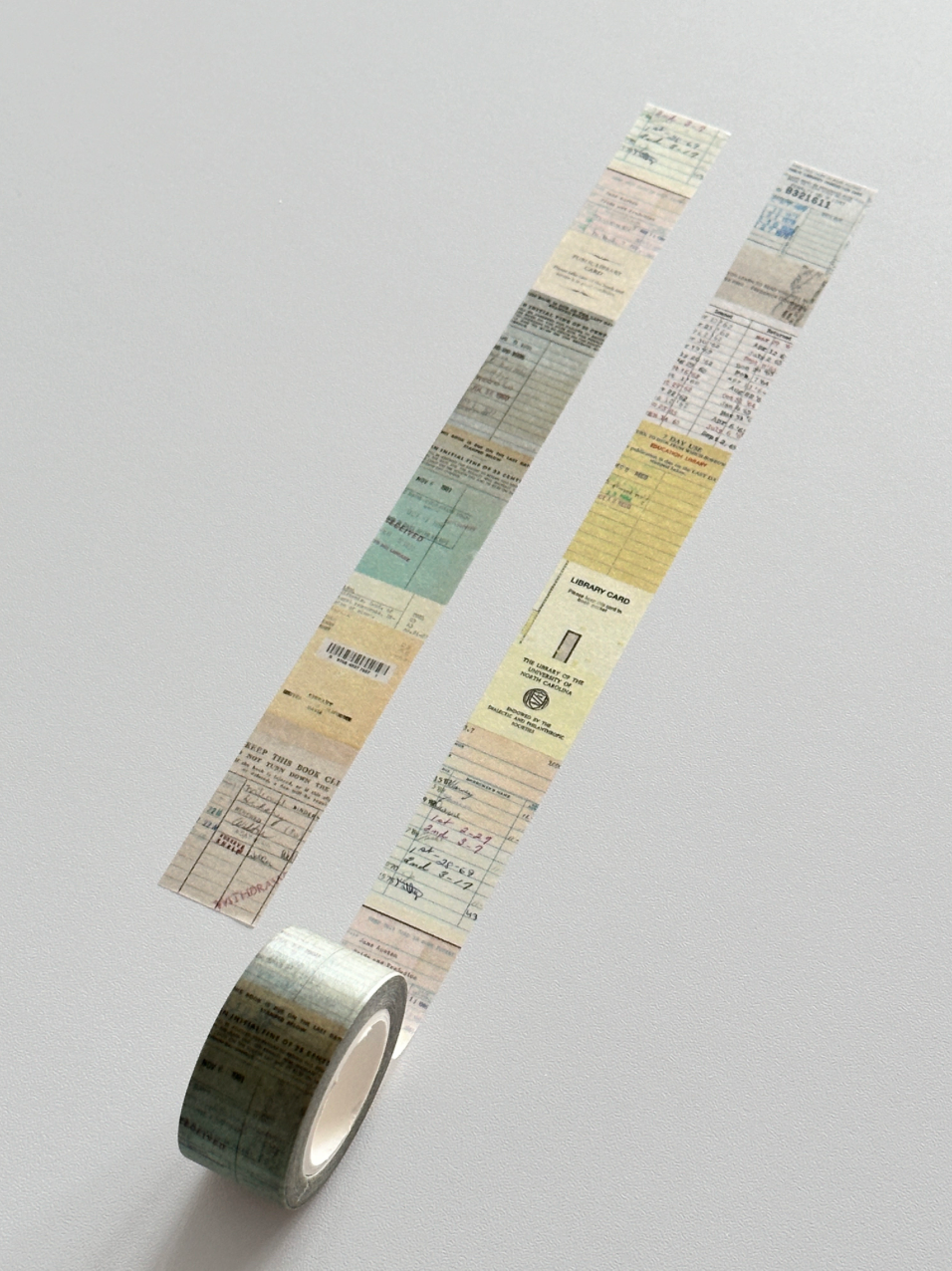 Log Archive Library Story Masking Tape