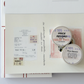 Log Archive Price Record Masking Tape