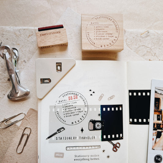 PensPapersPlanner Series V Rubber Stamps // Whole Set