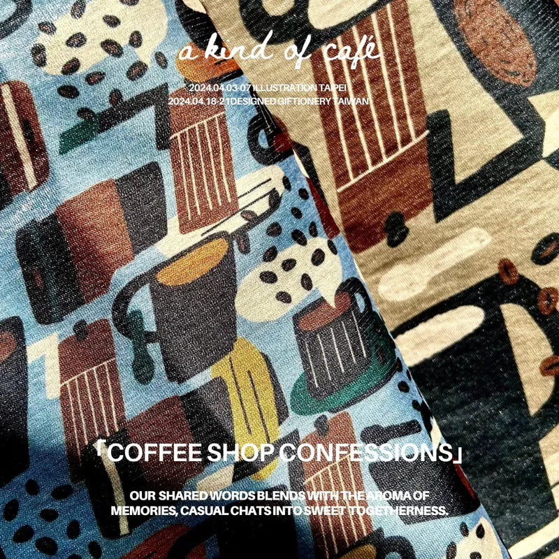 A kind of café Coffee Shop Confessions Paper Tape