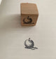 Yoko Kadokawa Apple Rubber Stamp