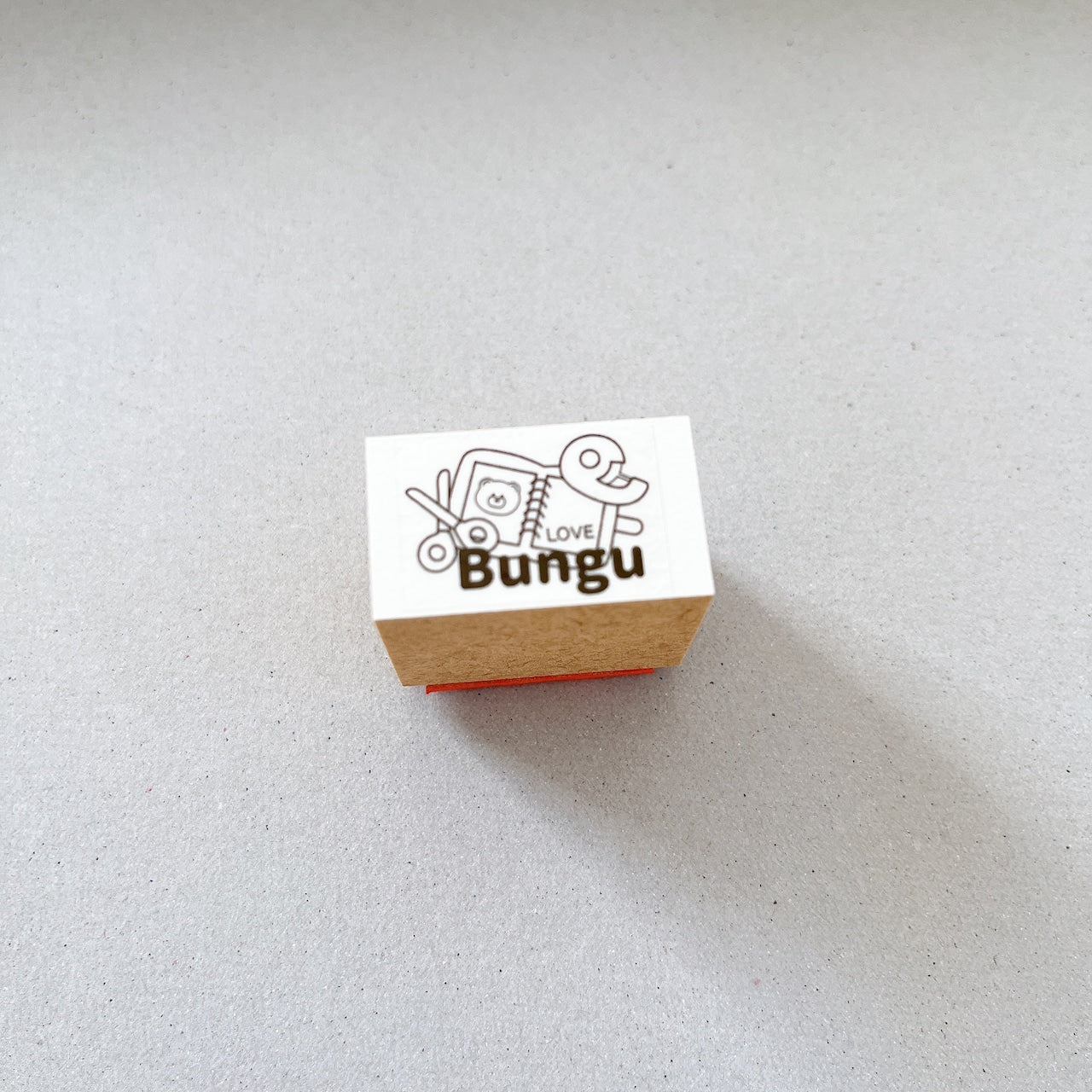 Tomoshop Rubber Stamp Design / Bungu Bear