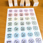 Tomoshop Rubber Stamp Design / 3 Designs