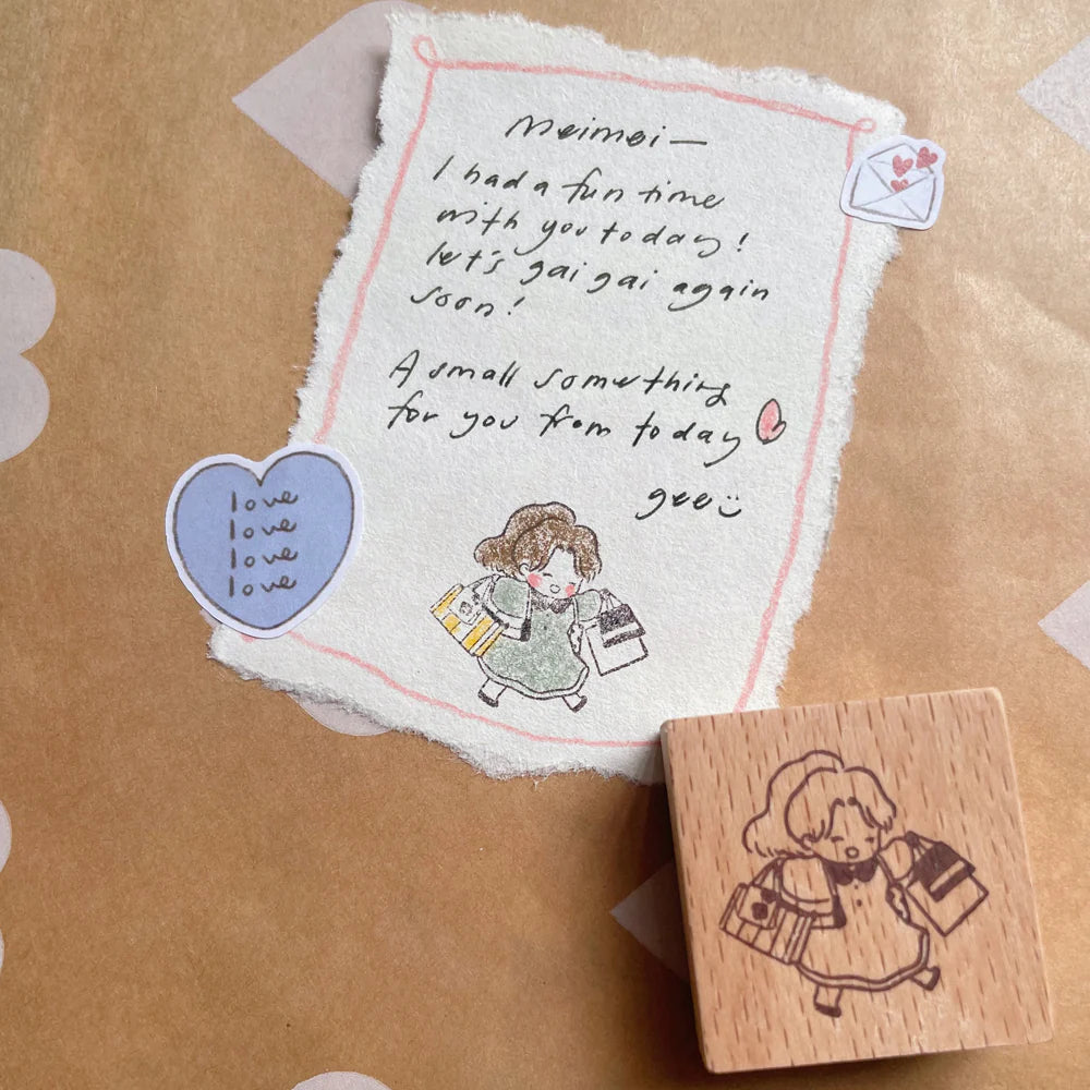 Msbulat New Year Collection Rubber Stamp / 2 Designs