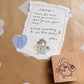 Msbulat New Year Collection Rubber Stamp / 2 Designs