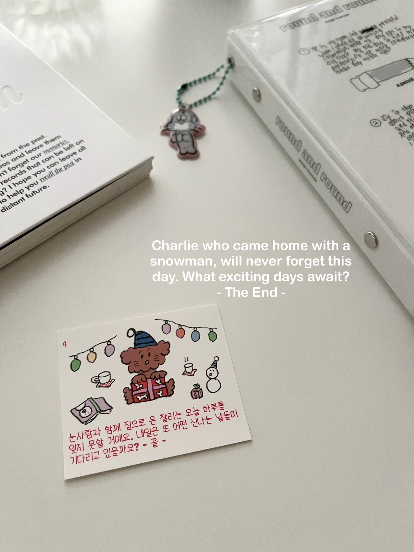 Scooty Studio Story Sticker / Little Charlie & Snow Man