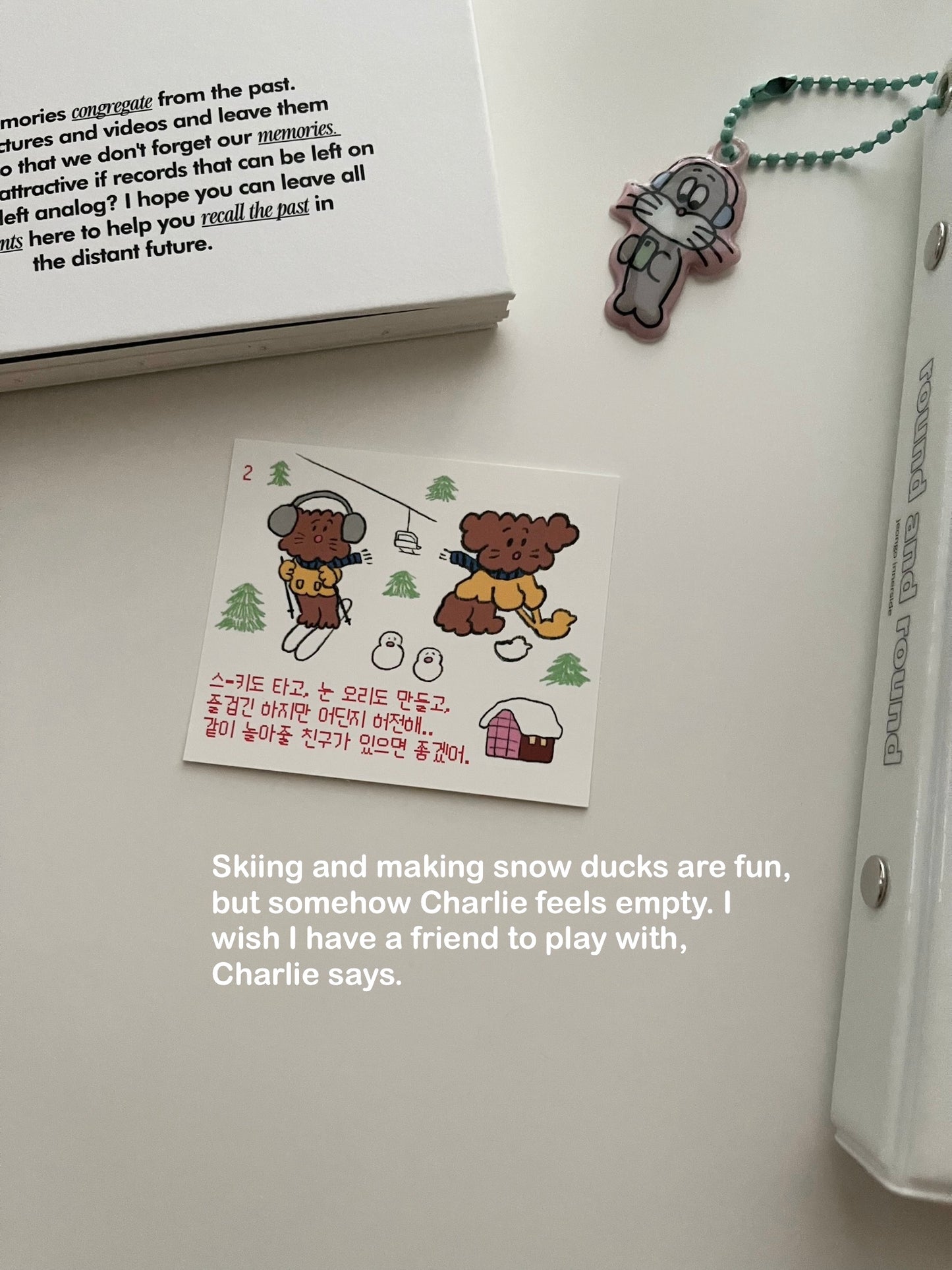 Scooty Studio Story Sticker / Little Charlie & Snow Man