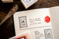 OURS Gift Series Rubber Stamps / 12 Designs