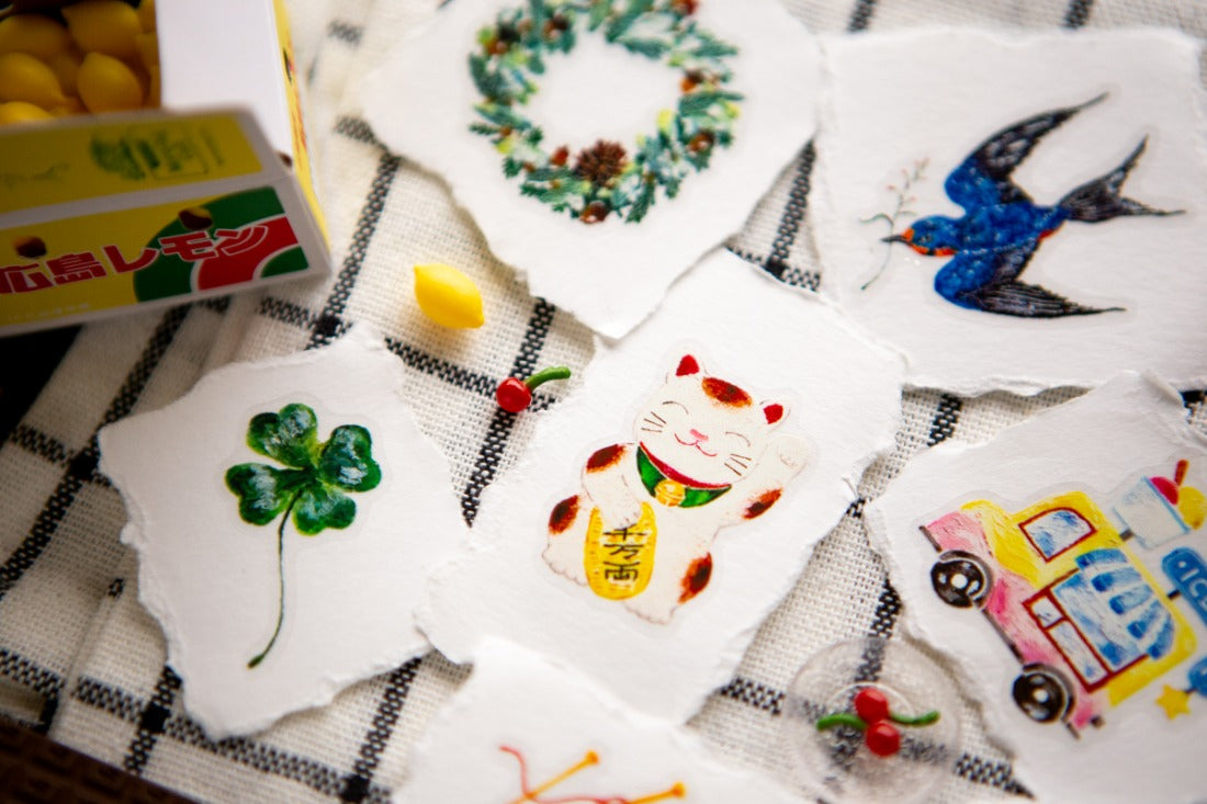 OURS 2025 Winter Collection The Fortune Kiss-cut Sticker Roll