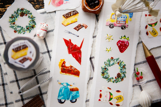 OURS 2025 Winter Collection The Fortune Kiss-cut Sticker Roll