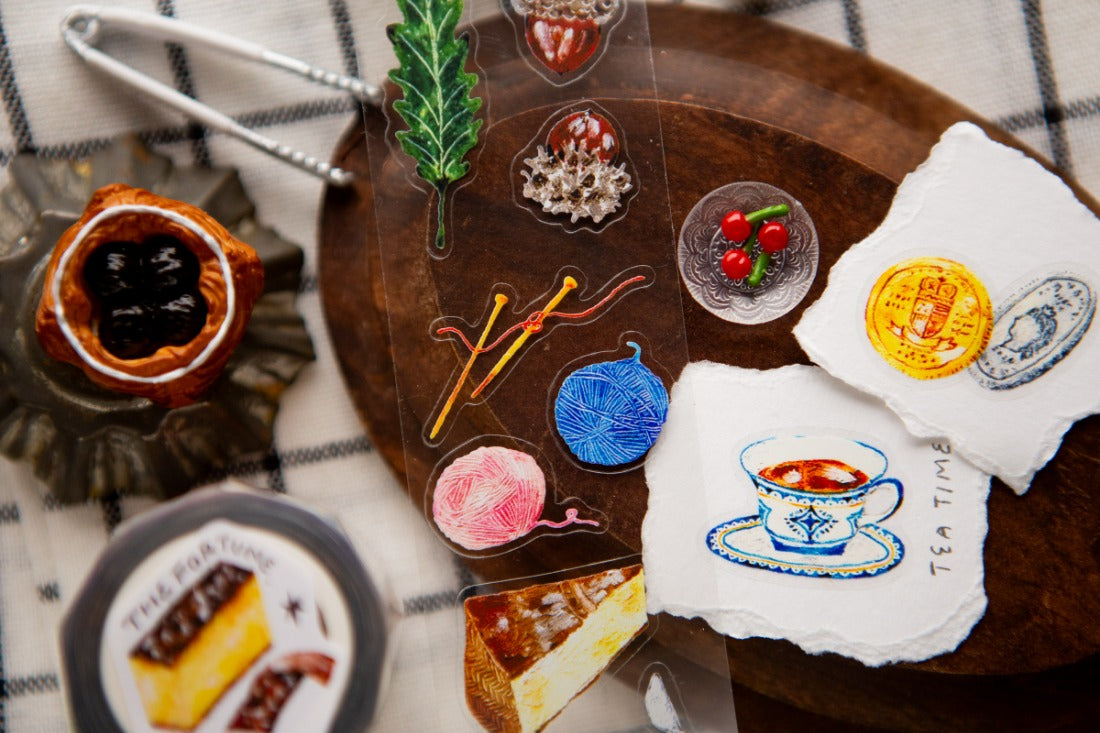 OURS 2025 Winter Collection The Fortune Kiss-cut Sticker Roll