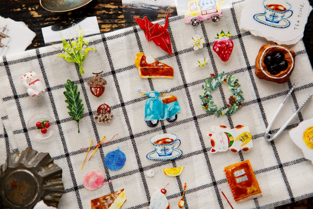 OURS 2025 Winter Collection The Fortune Kiss-cut Sticker Roll