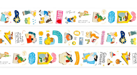 OURS 2025 Winter Collection For A Special Day Kiss-cut PET Sticker Roll