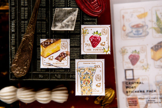 OURS 2025 Winter Collection The Fortune Stamp Sticker Pack