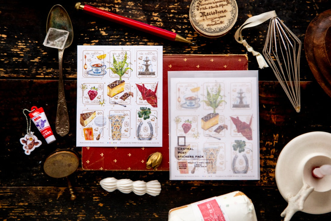 OURS 2025 Winter Collection The Fortune Stamp Sticker Pack