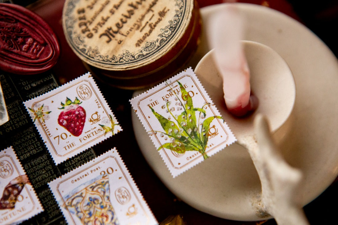 OURS 2025 Winter Collection The Fortune Stamp Sticker Pack