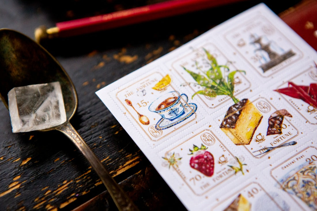 OURS 2025 Winter Collection The Fortune Stamp Sticker Pack