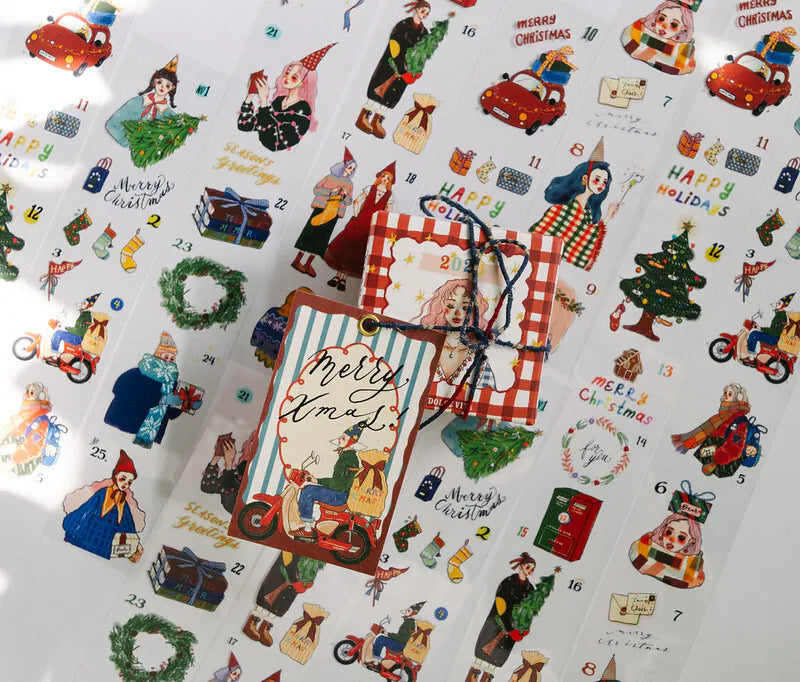 La Dolce Vita Let's Countdown Together 2025 Christmas PET Tape