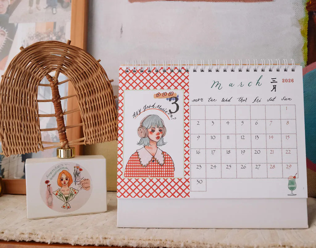 La Dolce Vita 2026 Desktop Calendar