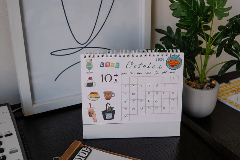 La Dolce Vita 2026 Desktop Calendar